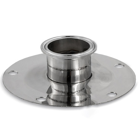 Cube cover with 110 mm neck with CLAMP 2 inches в Кургане