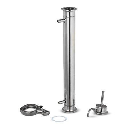 Shell-and-tube cooler "Aroma" with clamp 1,5 inches в Кургане