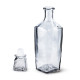 Бутылка (штоф) "Элегант" стеклянная 0,5 литра с пробкой  в Кургане