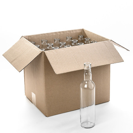 20 bottles of "Guala" 0.5 l without caps in a box в Кургане