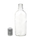Бутылка "Фляжка" 0,5 литра с пробкой гуала в Кургане