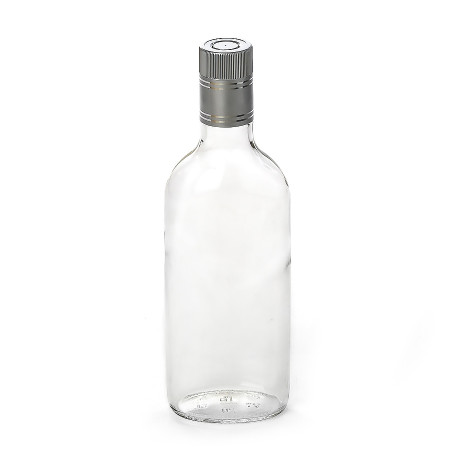 Бутылка "Фляжка" 0,5 литра с пробкой гуала в Кургане